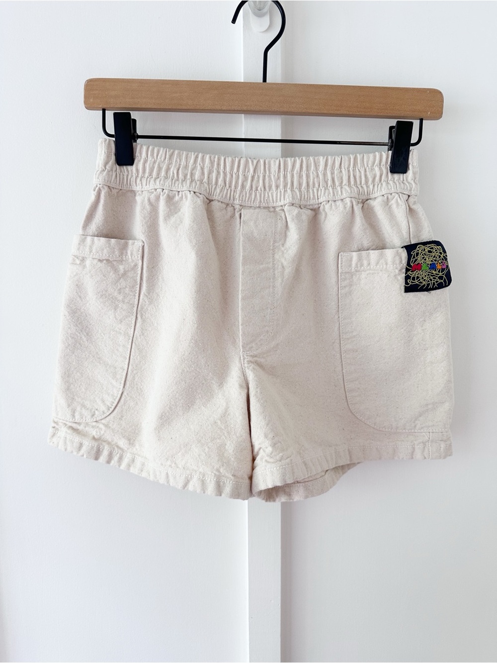 MEALS tan chef shorts